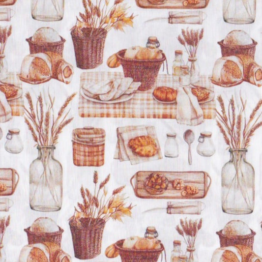 Poplin Pão e Espigas