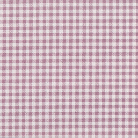 Poplin Xadrez Médio Rosa Velho