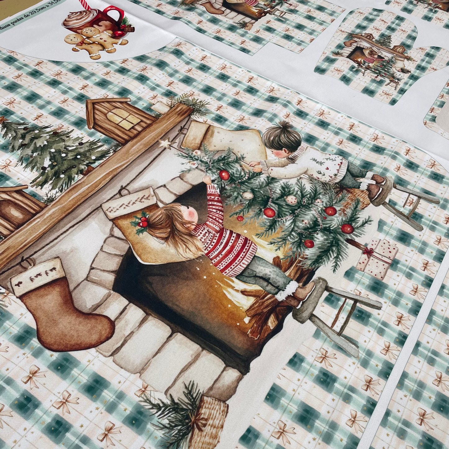 Painel Avental Meninos Lareira