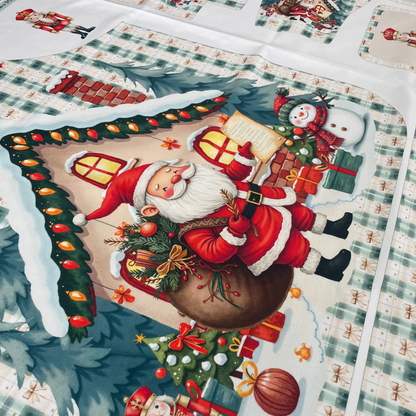 Painel Avental Pai Natal Colorido