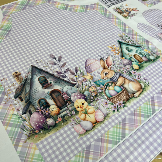 Painel Avental Páscoa Primavera 1