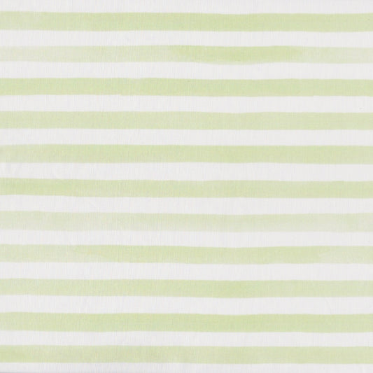 Poplin Risca Aguarelada Verde