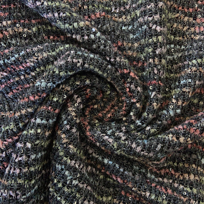 Malha com Lantejoulas Multicolor
