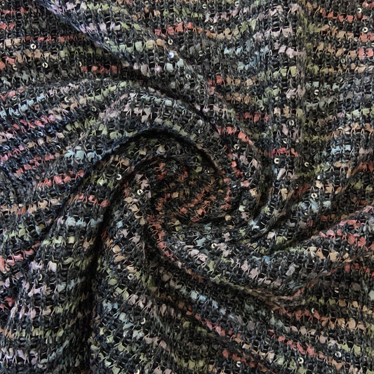 Malha com Lantejoulas Multicolor