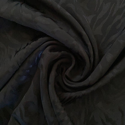 Viscose Jaquard Preto