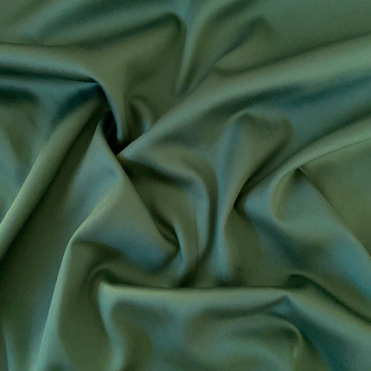Poplin Satin Verde Escuro