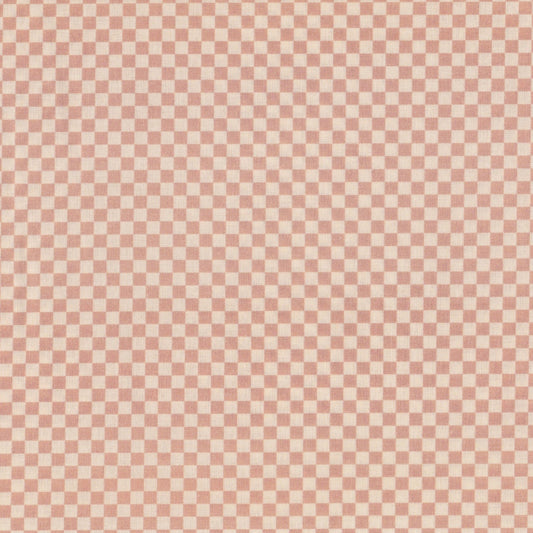 Poplin Xadrez Salmão