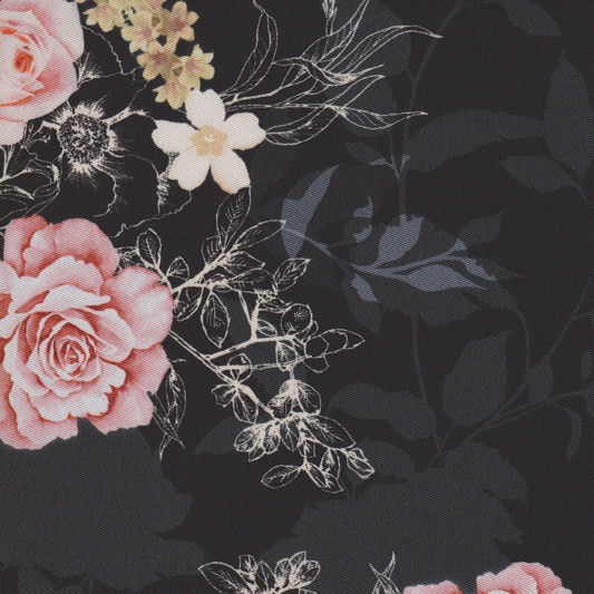 Mikado Floral Preto