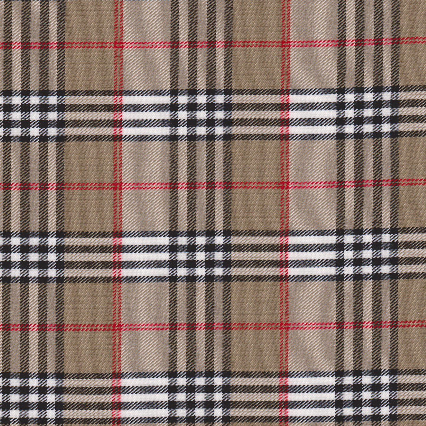 Tartan Camel e Vermelho