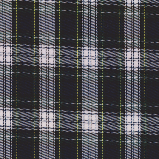 Tartan Azul Marinho e Verde