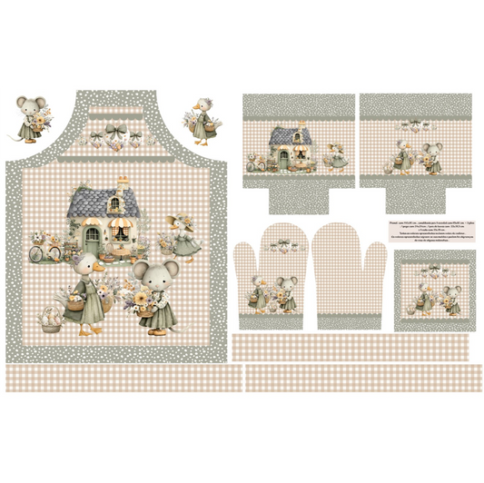 Painel Avental Primavera Campo 1