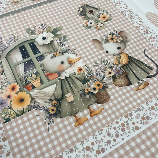 Painel Avental Primavera Campo 3