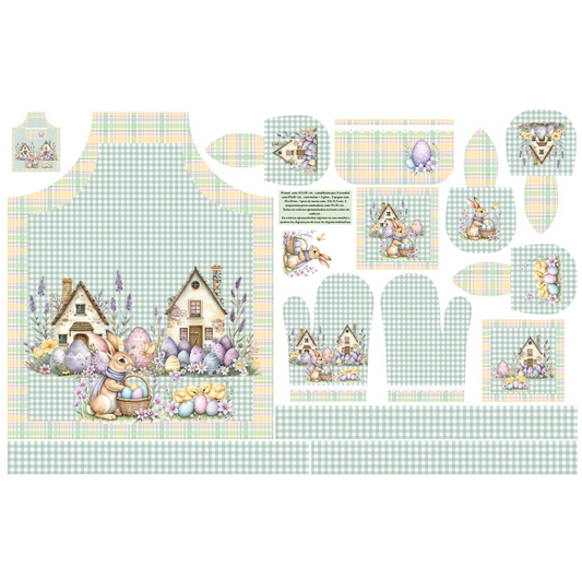 Painel Avental Páscoa Primavera 2