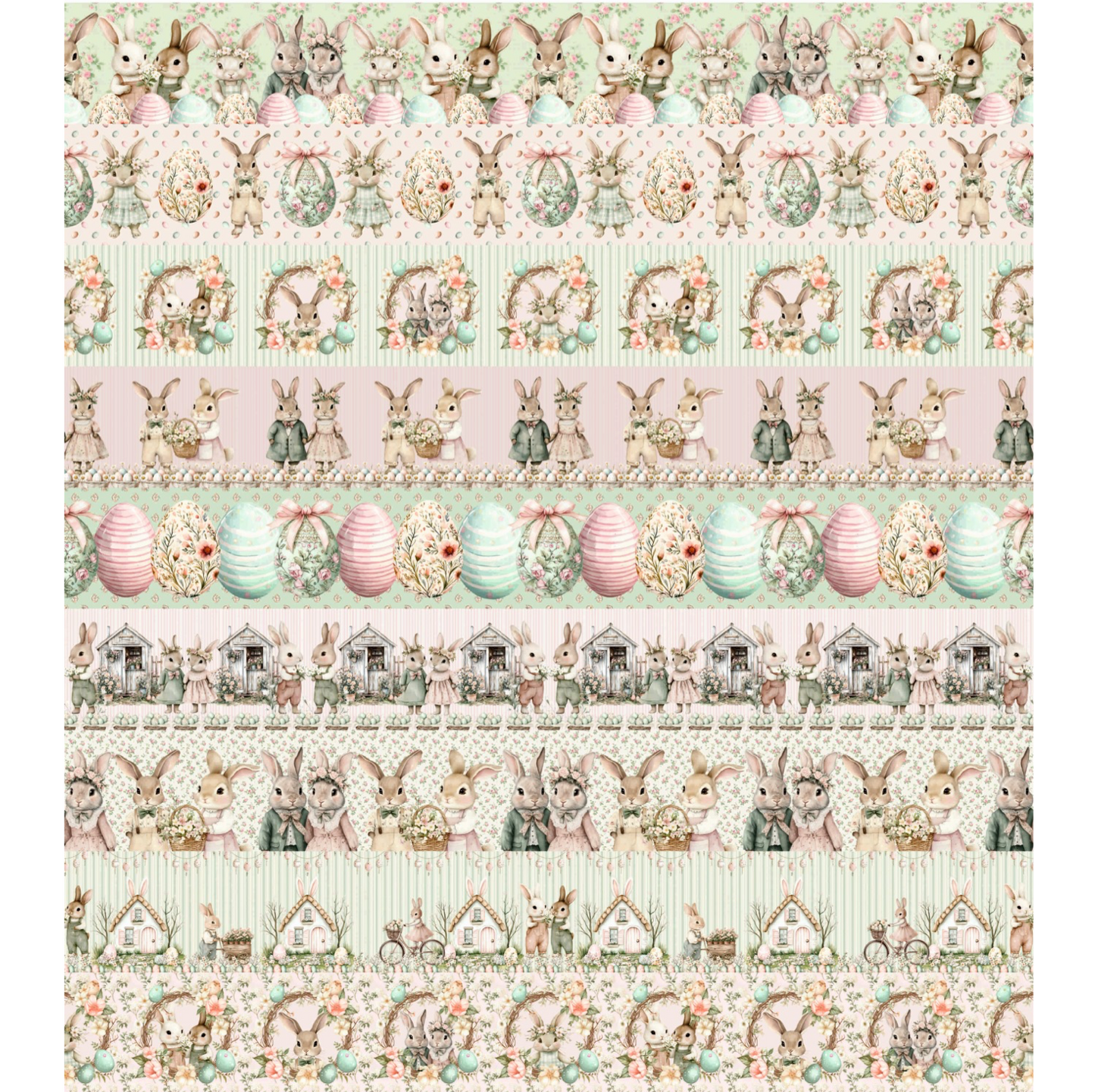 Poplin Barras Primavera Vintage