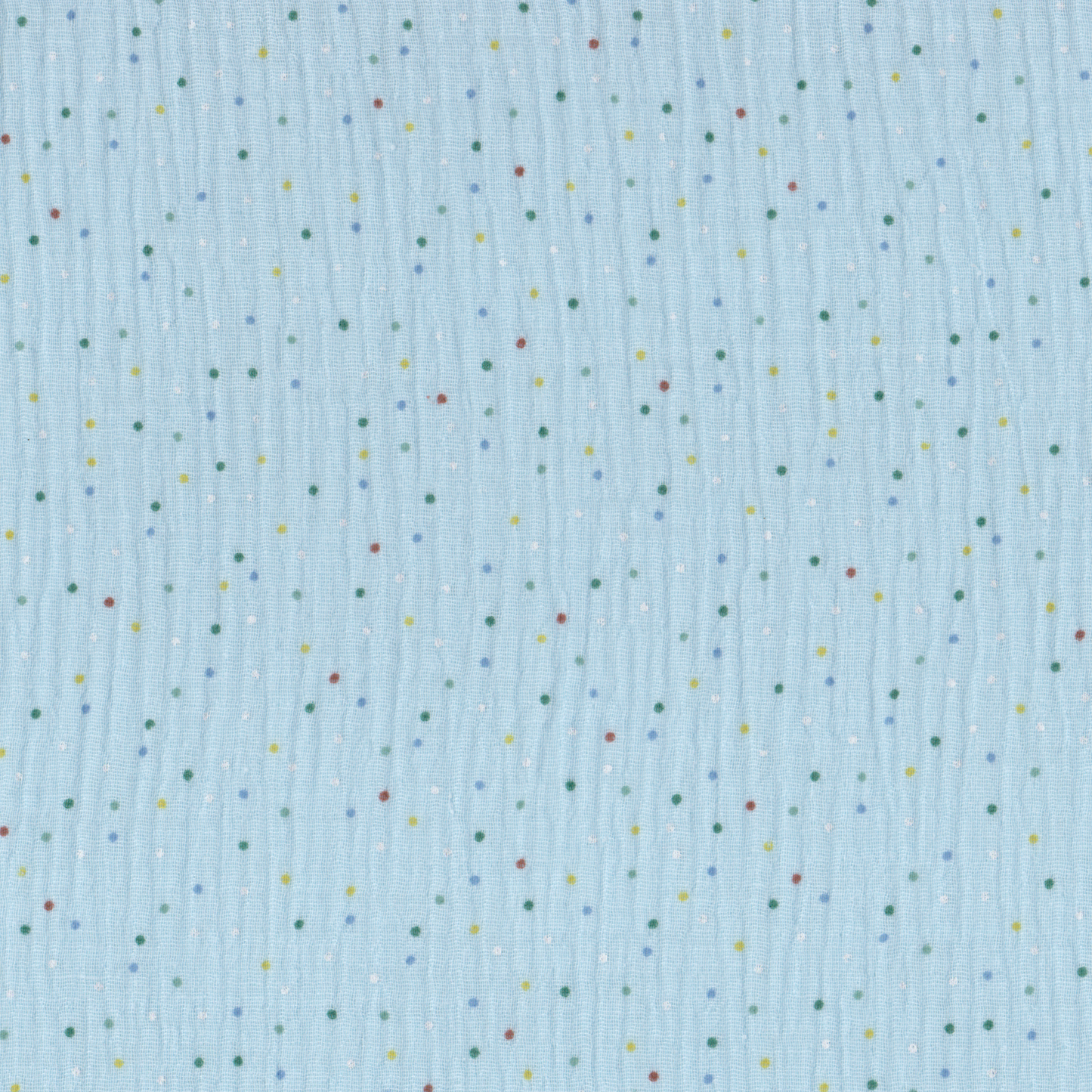 Musselina Azul Pintas Multicor
