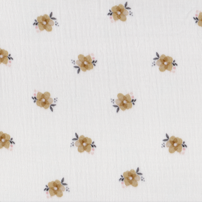 Musselina Flores Amarelas