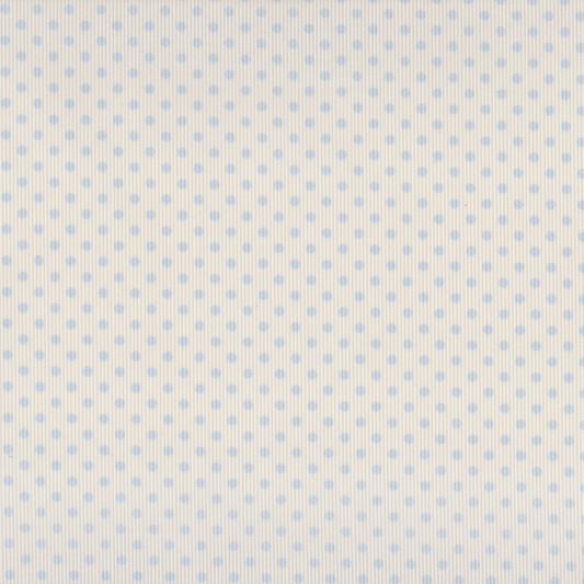 Fustão Perola Pintas Azul