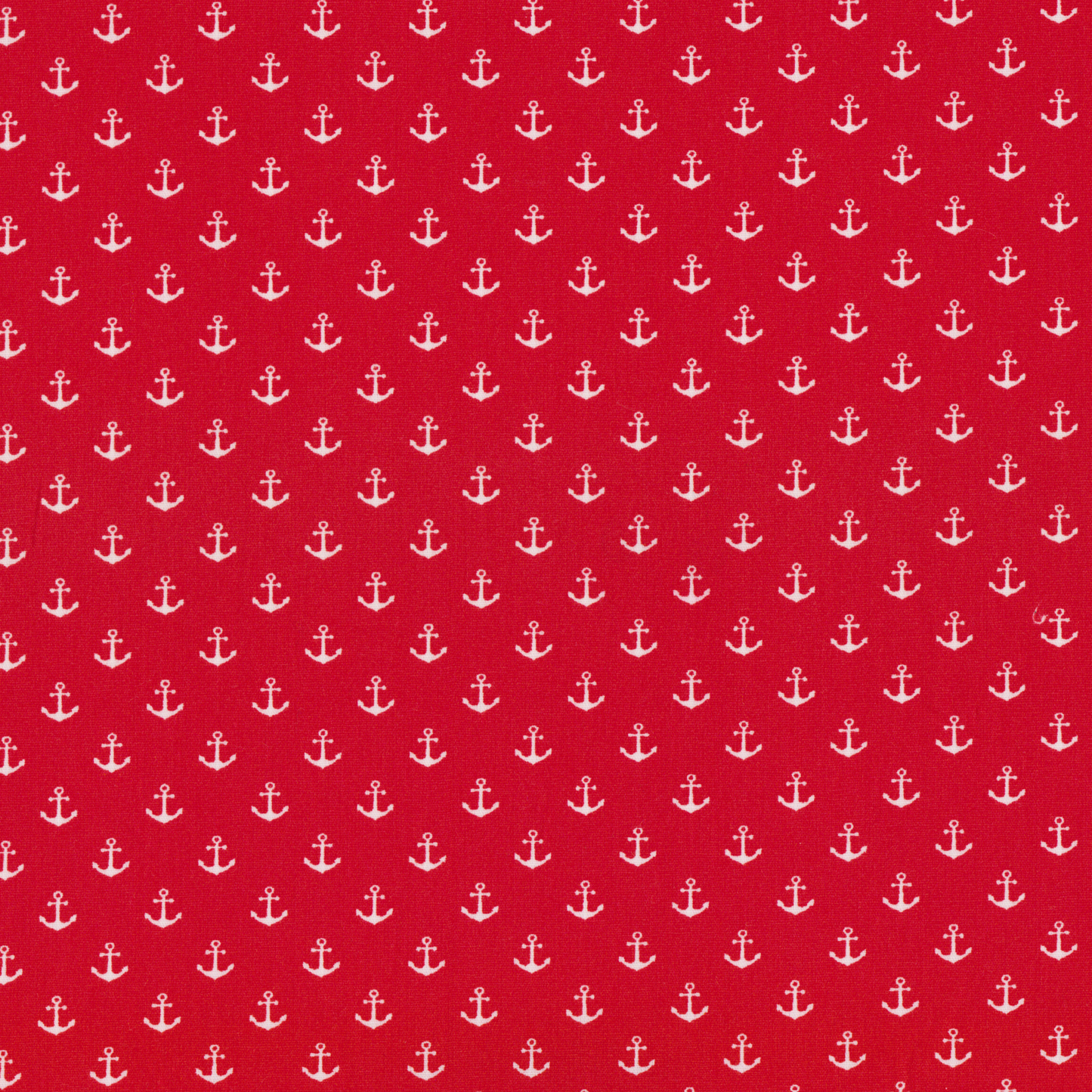Poplin Ancoras Pequenas Vermelho