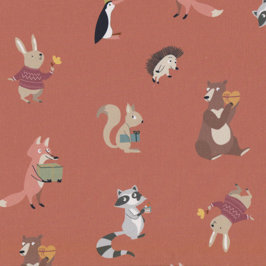 Poplin Animais Presente