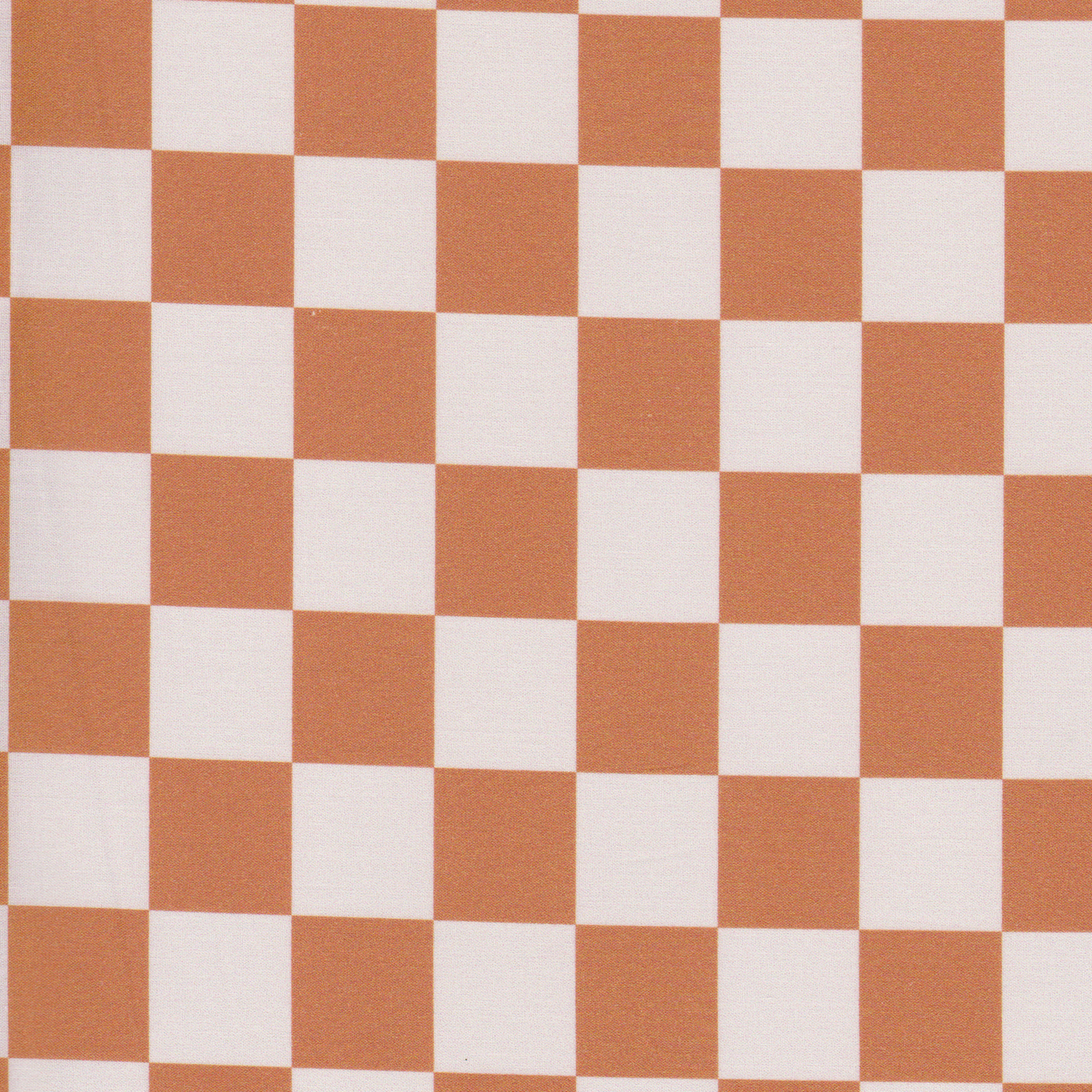 Poplin Quadrados Laranja