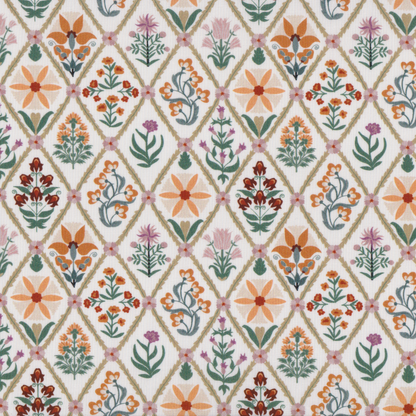 Poplin Moldura Floral
