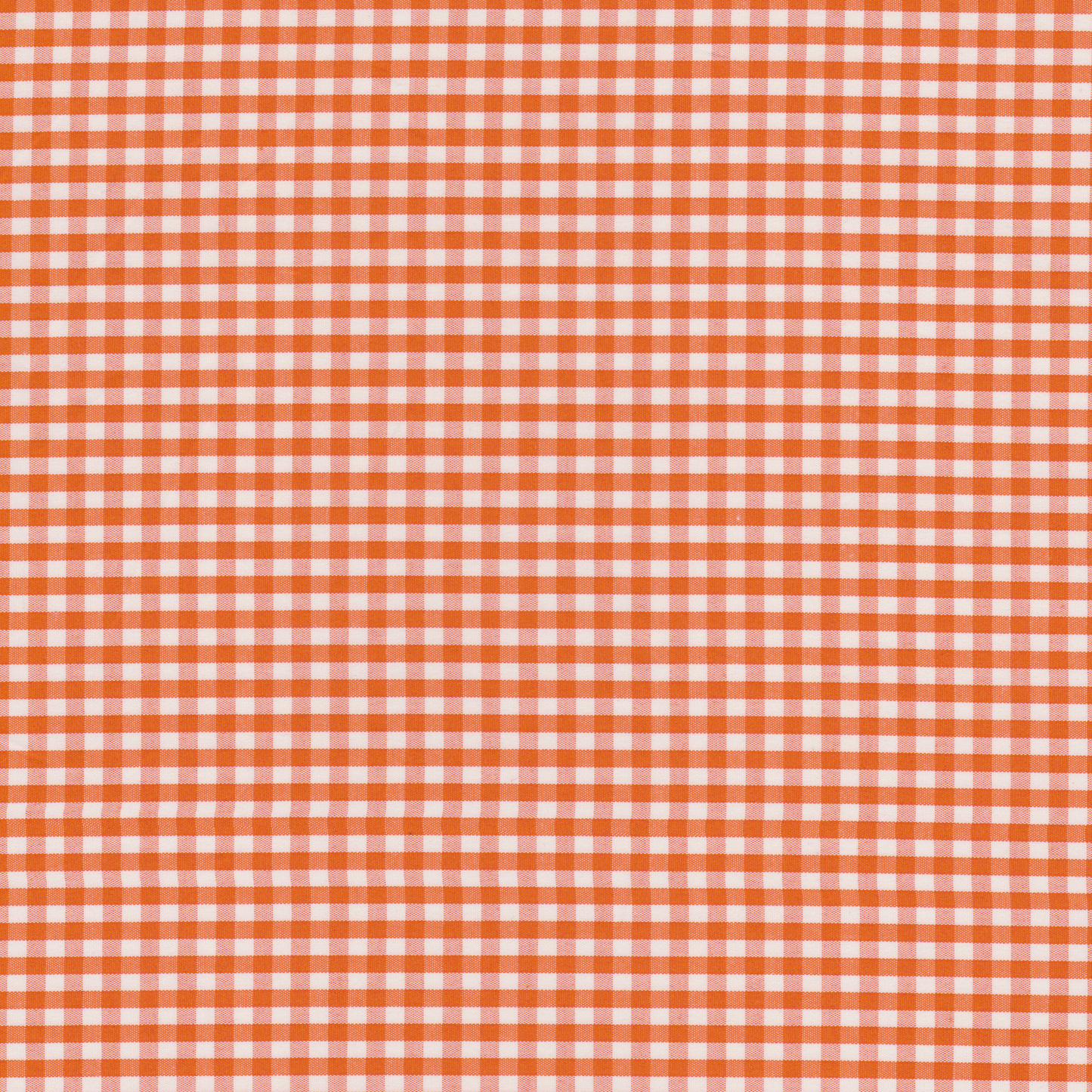 Cambraia Xadrez Pequeno Laranja