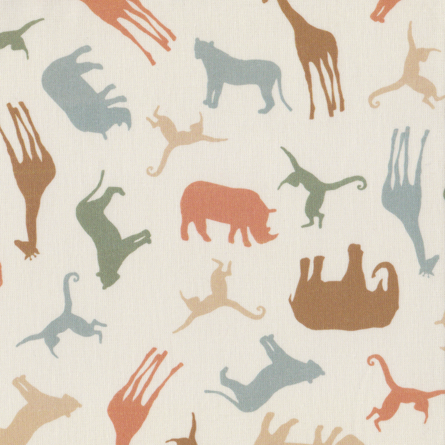 Percal Digital Animais Savana