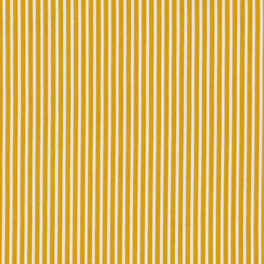 Poplin Riscas Amarelo Torrado