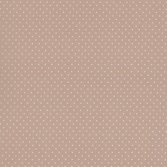 Poplin Petit Dots Bege