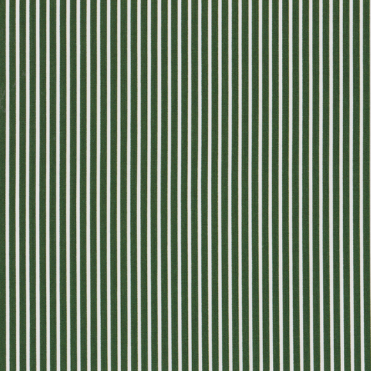 Poplin Riscas Verde Escuro