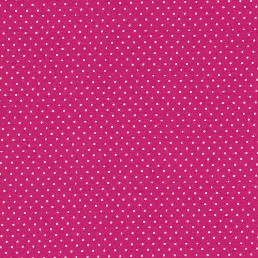 Poplin Petit Dots Rosa Forte