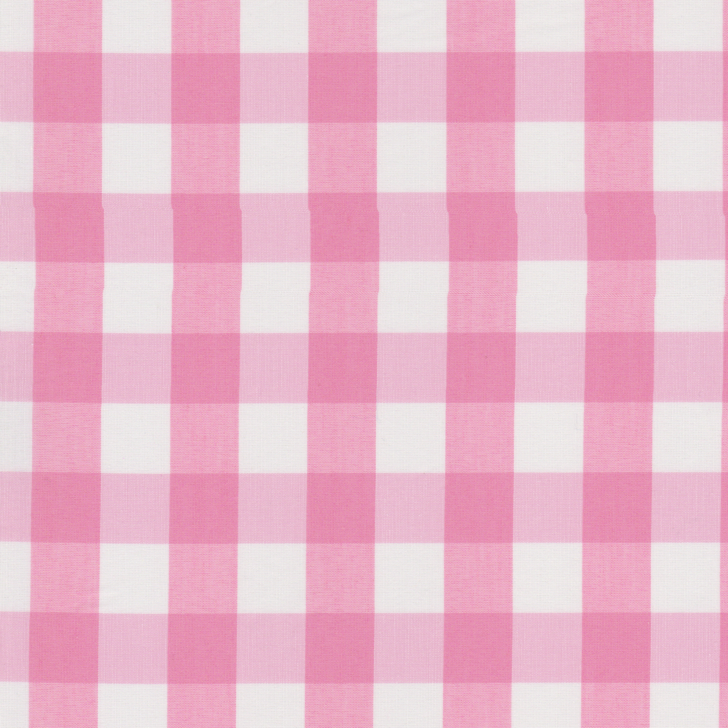 Poplin Xadrez Grande Rosa