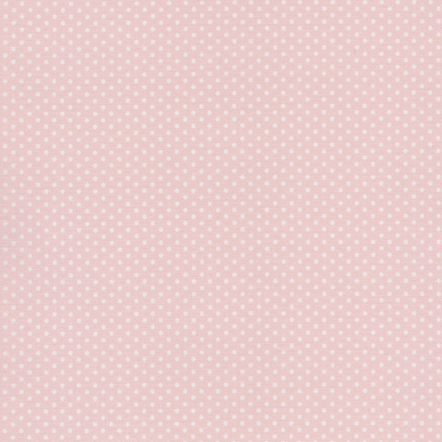 Poplin Pintinhas Branco com Rosa