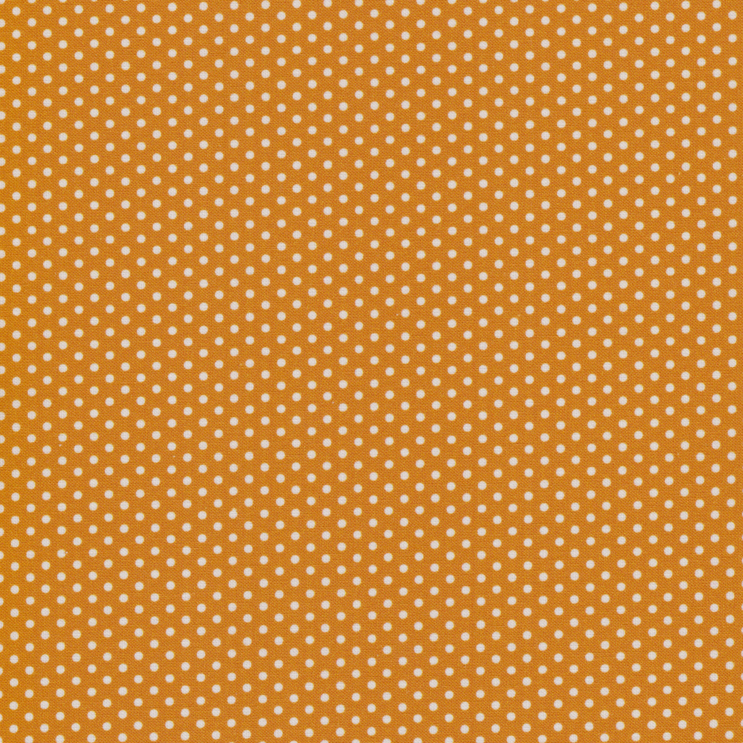 Poplin Pintinhas Branco com Laranja