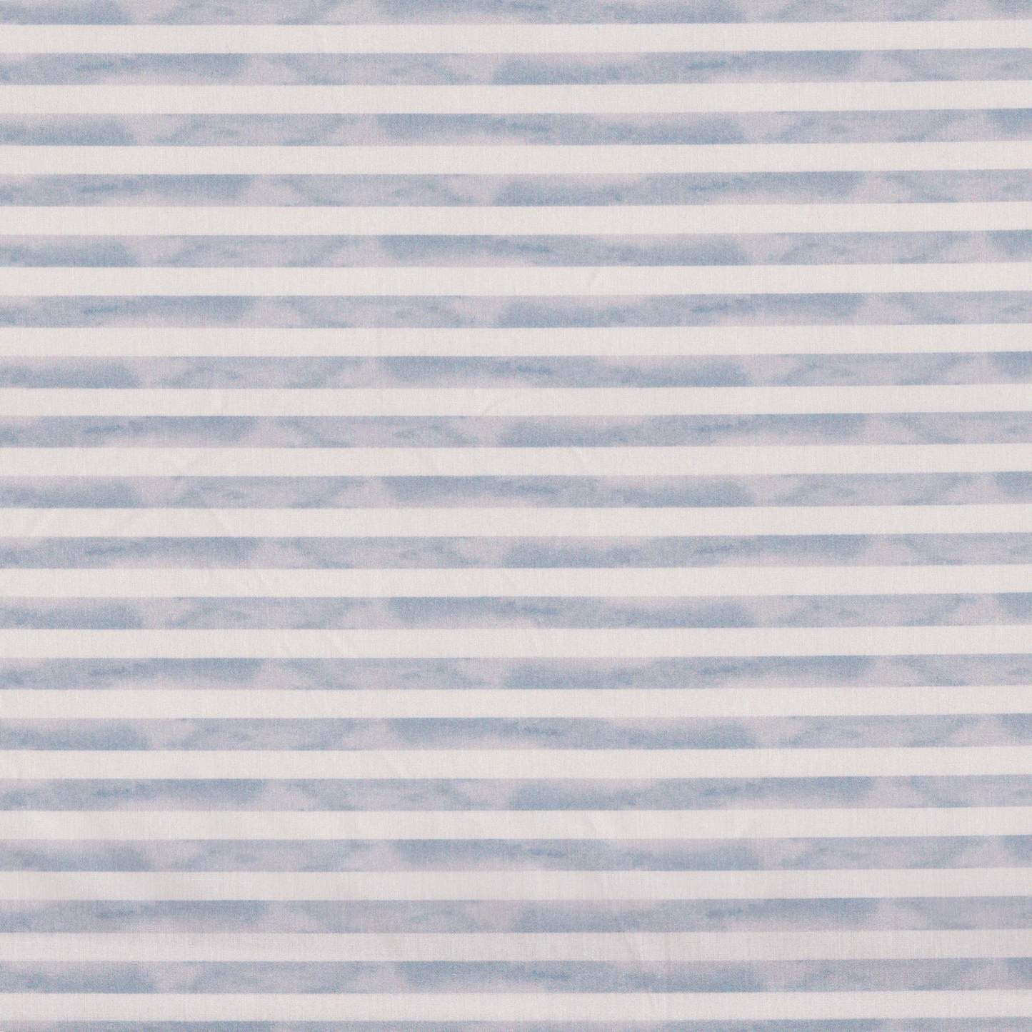 Poplin Risca Aguarelada Azul