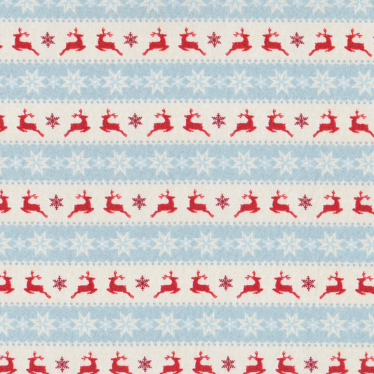 Poplin Barrinhas com Renas