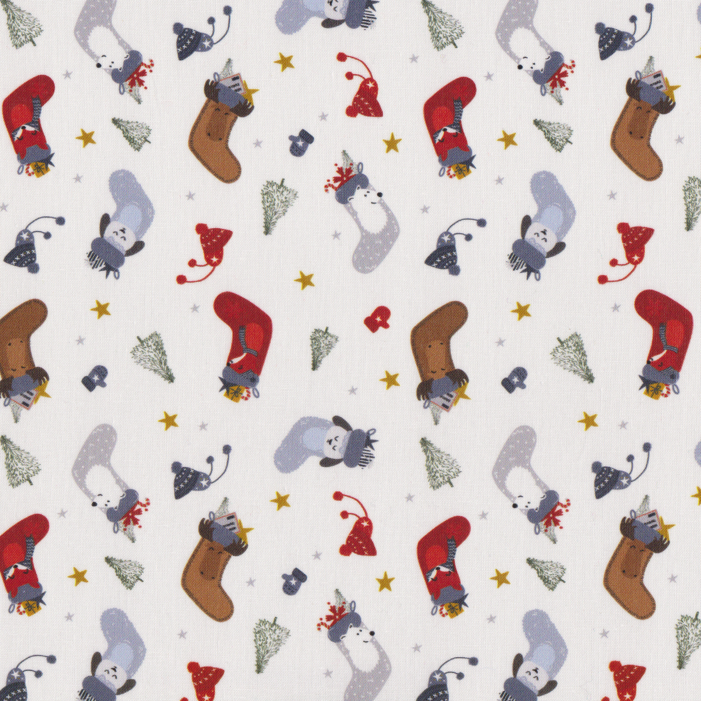 Poplin Botas de Natal