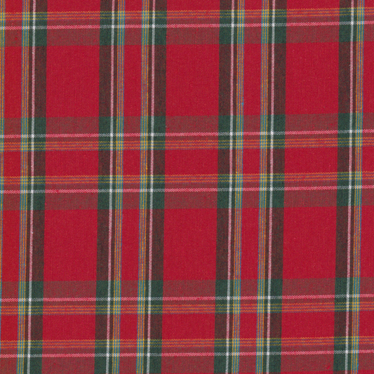 Loneta Xadrez Grande Vermelho