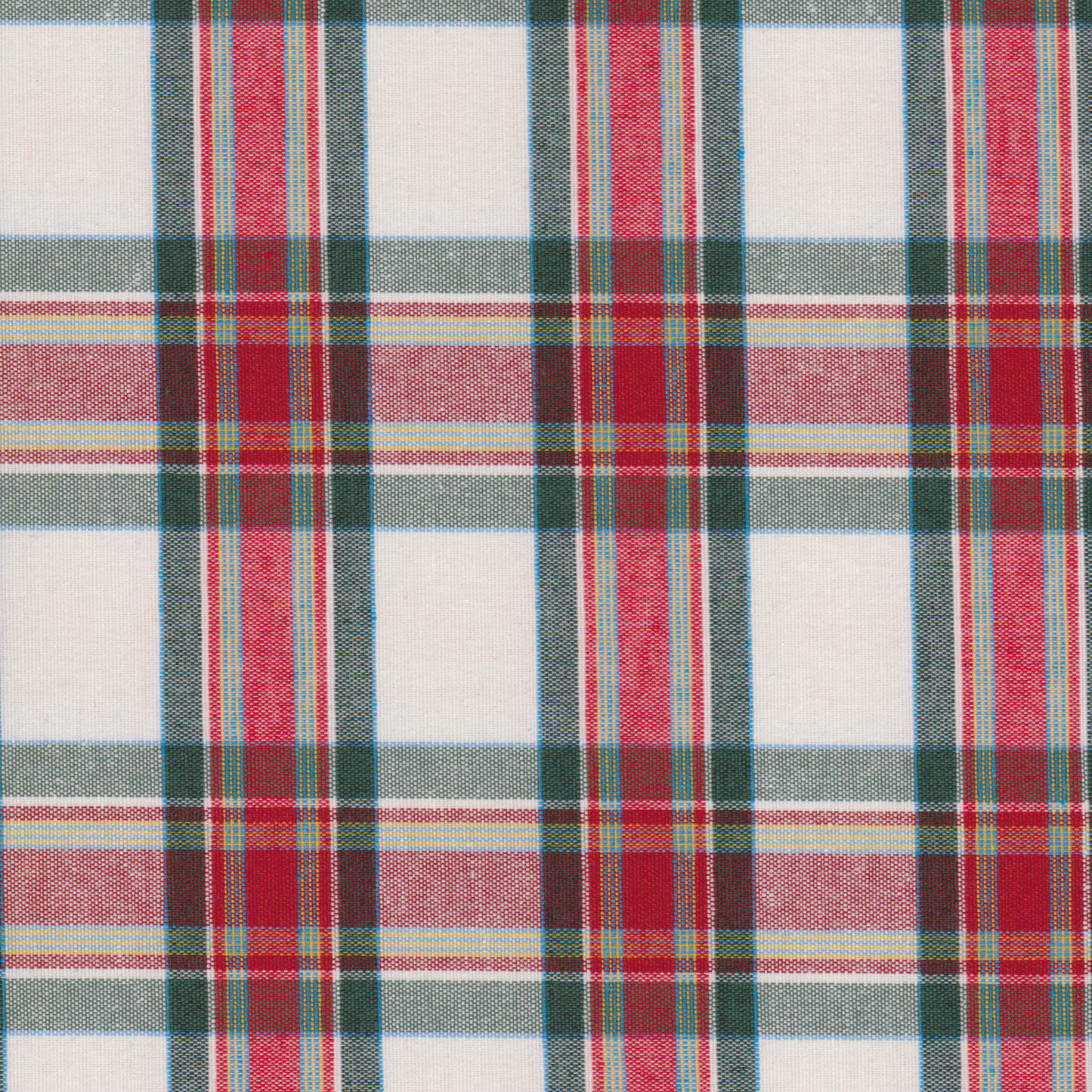 Loneta Xadrez Grande Branco