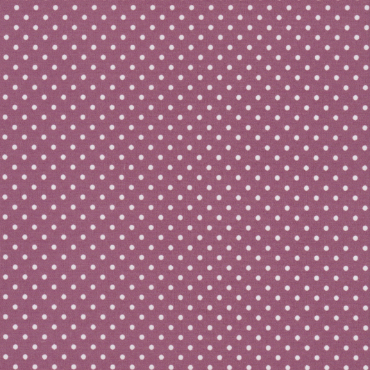 Poplin Bolinhas Malva