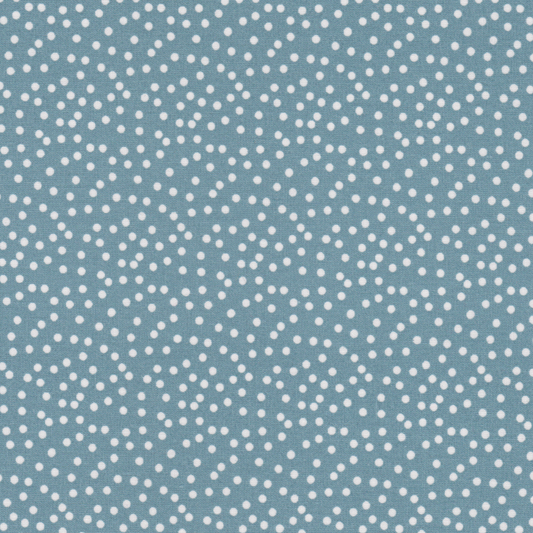 Poplin Pintinhas Assimétricas Petróleo