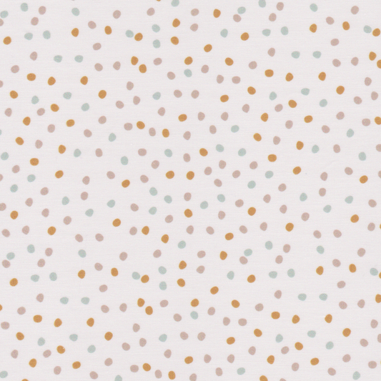 Poplin Pintas Verde e Laranja