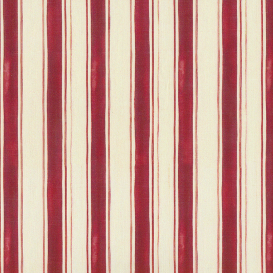 Poplin Riscas Bordeaux