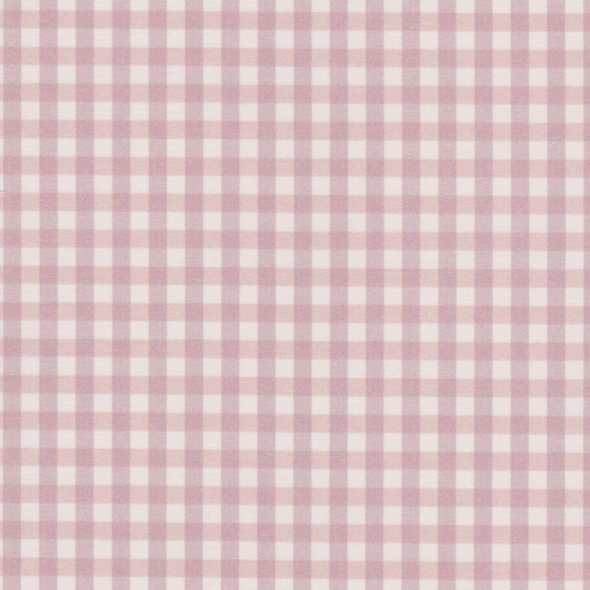 Poplin Xadrez Rosa e Lilás