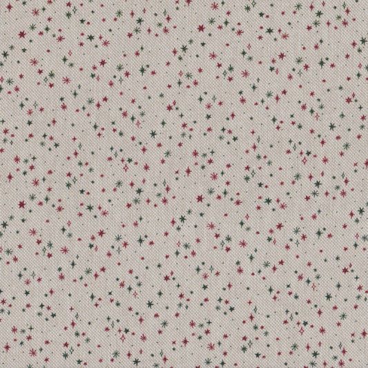 Linho Alentejano Estrelas Vermelho e Verde