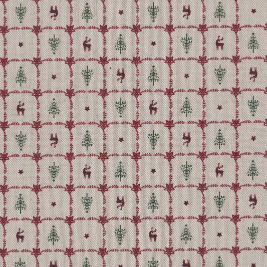 Linho Alentejano Xadrez Renas e Árvores