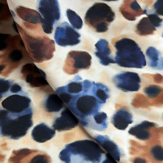 Viscose Satin Animal