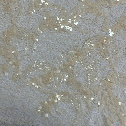Renda Perola com Lantejoulas