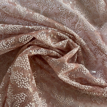 Renda Rosa Lantejoulas