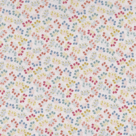 Fustão Pintas Coloridas